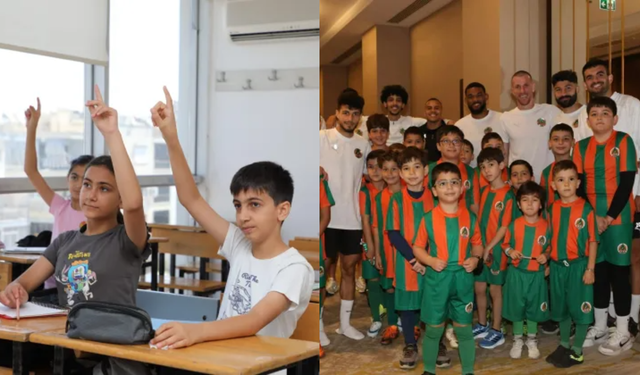 Alanya'da yaz tatili için fırsat: Hem eğitim hem spor zamanı