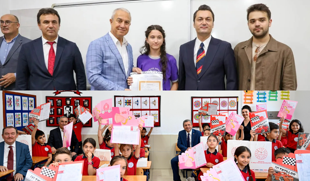 Alanya ve Antalya’da yaz tatili heyecanı: 550 bine yakın öğrenci karnesine kavuştu