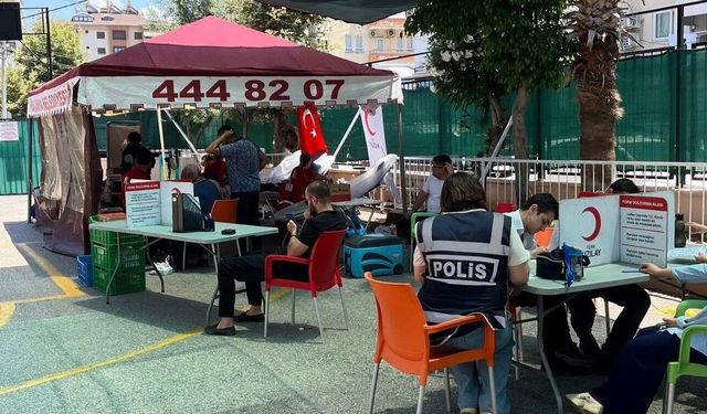 Alanya’da rekor kan bağışı: 42 okuldan 3 bin 451 ünite