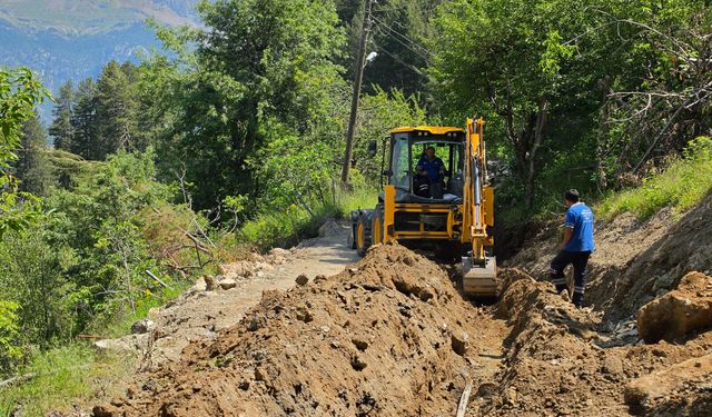 Gazipaşa Belediyesi, Sazak Yaylası'nda çalışmalara başladı