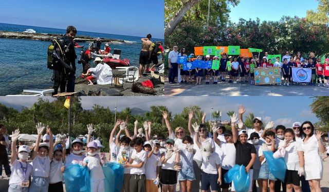 Alanya’da Dünya Çevre Günü coşkusu: "Antalya’da deniz hep temiz"
