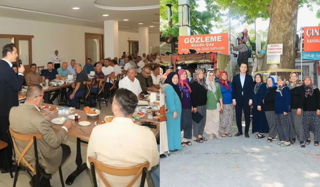 Kaymakam Öztürk’ten sahada denetim ve muhtarlarla istişare