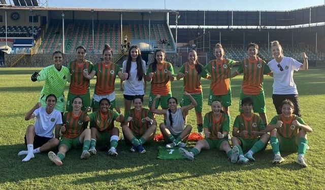 Alanyaspor Kadın Futbol Takımı, adını çeyrek finale yazdırdı