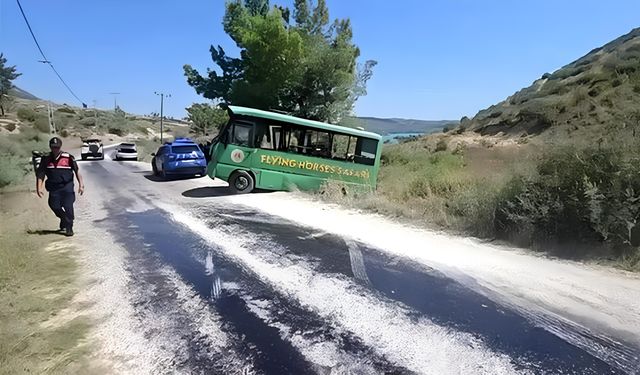 Termometreler yandı, asfalt eridi, kaza yaşandı