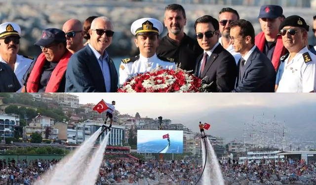Alanya’da asırlık coşku! Kabotaj Bayramı’na muhteşem kutlama