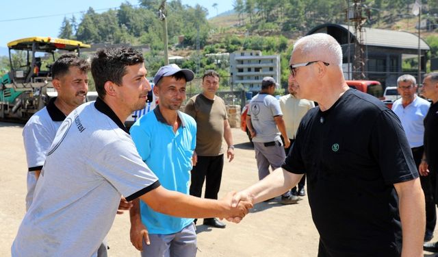 Alanya kırsalında ulaşım ve sosyal yaşam güçleniyor