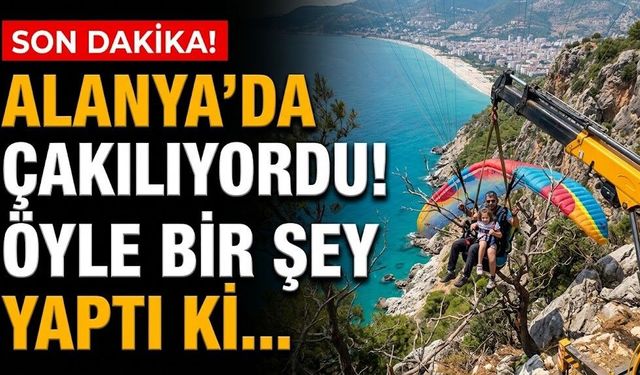 SON DAKİKA! Alanya’da çakılıyordu! Öyle bir şey yaptı ki…