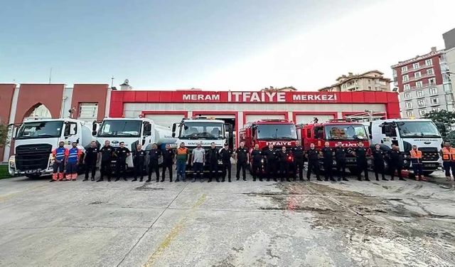 Konya’dan Alanya’ya yürek ısıtan destek
