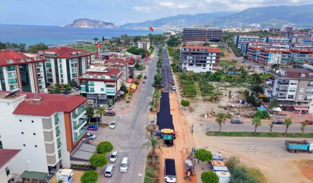 Kestel’de sıcak asfalt heyecanı