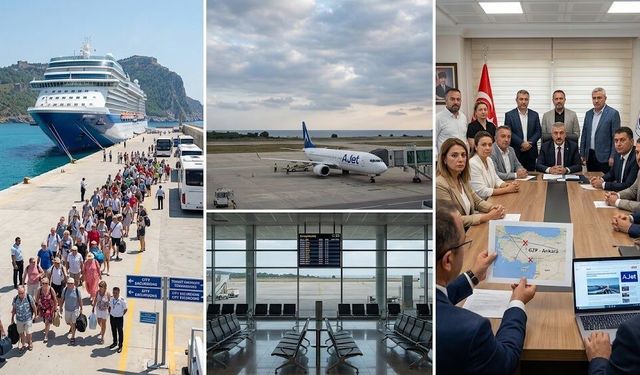 Kruvaziyerde yolcu artışı, havalimanında düşüş ve AJet tepkisi