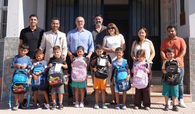 Kırsaldaki öğrencilerin yüzünü güldüren destek