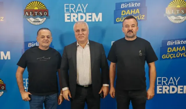 Alanya iş dünyasında seçim hareketliliği: Eray Erdem’e önemli destek