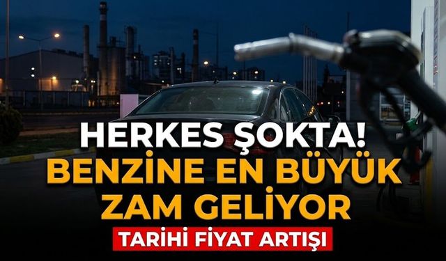 Herkes şokta! Benzine en büyük zam geliyor