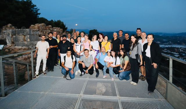 AGC üyelerinden Syedra Antik Kenti ve gece müzeciliği keşfi