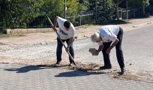 Alanya’da kendi yollarını kendileri yaptılar