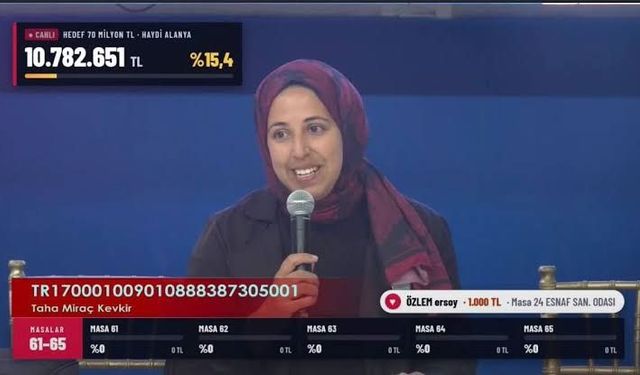 Alanya’da Taha için 24 milyon 500 bin TL toplandı