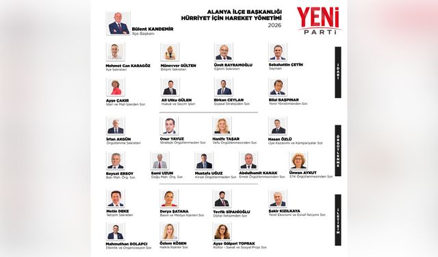 Yeni Parti yönetimi göreve başladı: "Torpillileri ifşa edeceğiz!"