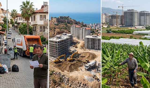 Alanya’da gündem: Çöp vergisi, TOKİ projesi ve tarım tehdidi