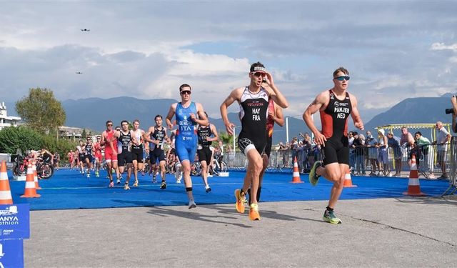 Alanya’da triatlon coşkusu saat 14.00'te başlıyor