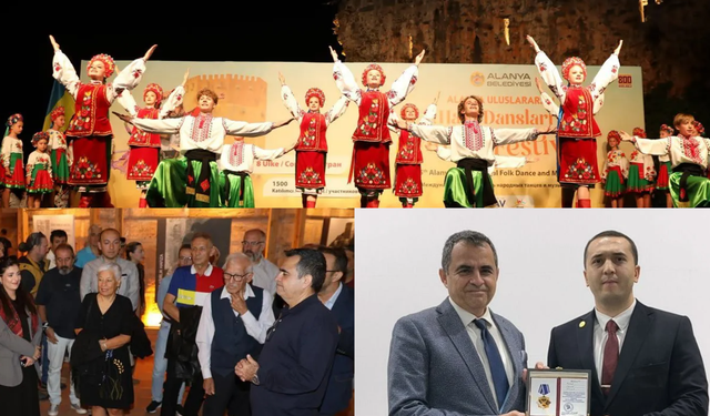 Alanya kültür ve sanatın başkenti oldu