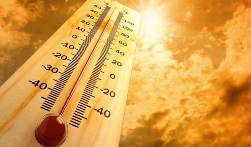 Alanya'da kavurucu sıcak ve poyraz uyarısı