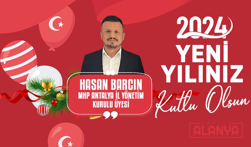 Hasan Barcın - Hoşgeldin 2024, Yeni yılınız KUTLU OLSUN
