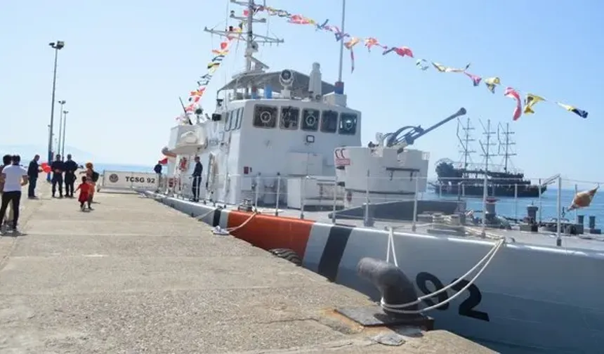 Sahil Güvenlik gemisi 19 Mayıs’ta ziyarete açık