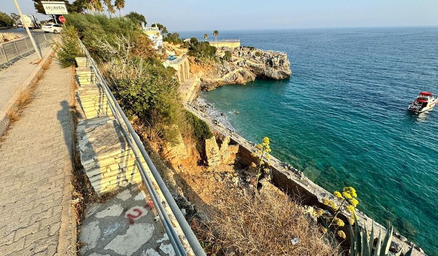 Alanya Ulaş Mevkii’ndeki onarım devam ediyor
