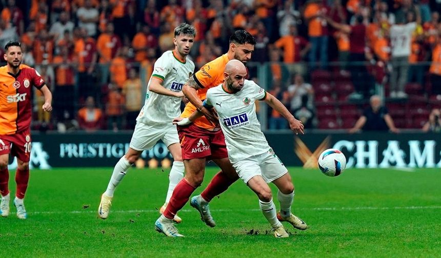 Alanyaspor, lider Galatasaray'ı konuk ediyor