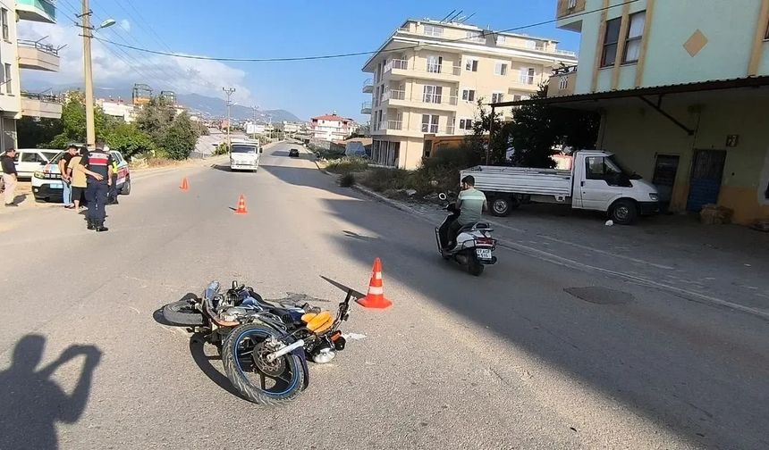 16 yaşındaki genç, Alanya’da ağır yaralandı
