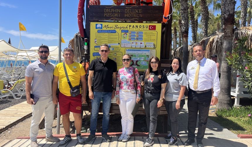 Alanya’da mavi bayrak denetimleri başladı