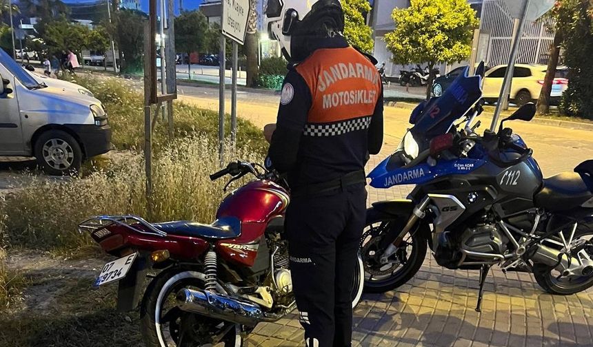Alanya'da 12 motosiklet daha trafiği özleyecek