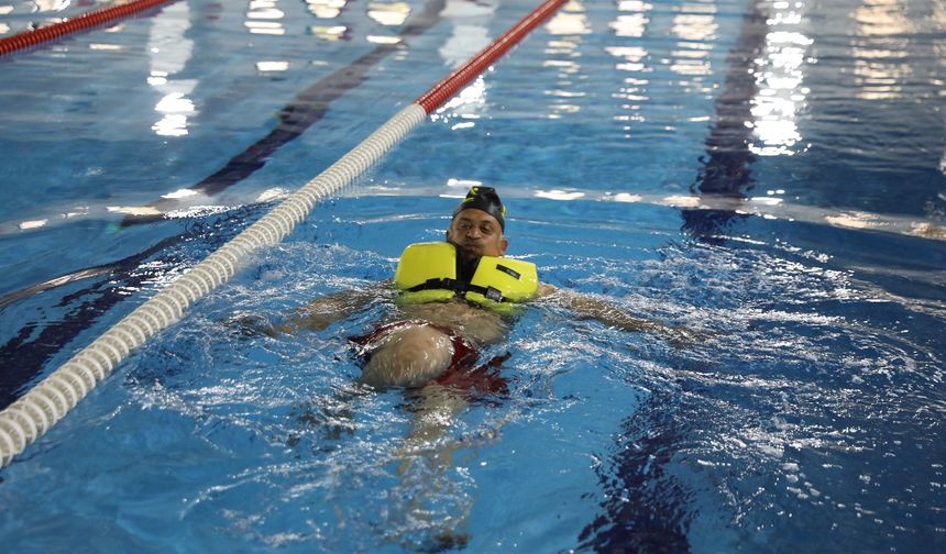 Alanya’da engelli bireyler sporla güçleniyor