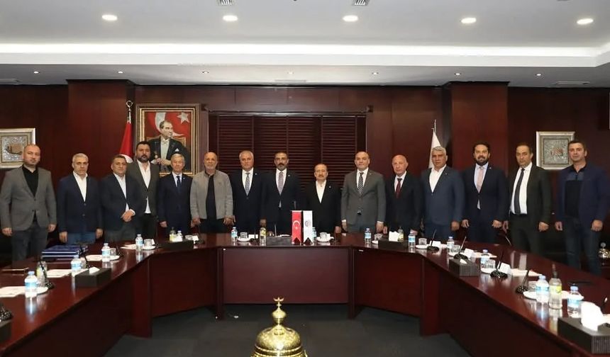 Eray Erdem ve ALTSO heyetinden Gaziantep çıkarması