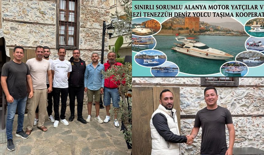 Alanya Motor Yatçıları Kooperatifi’nde görev değişimi