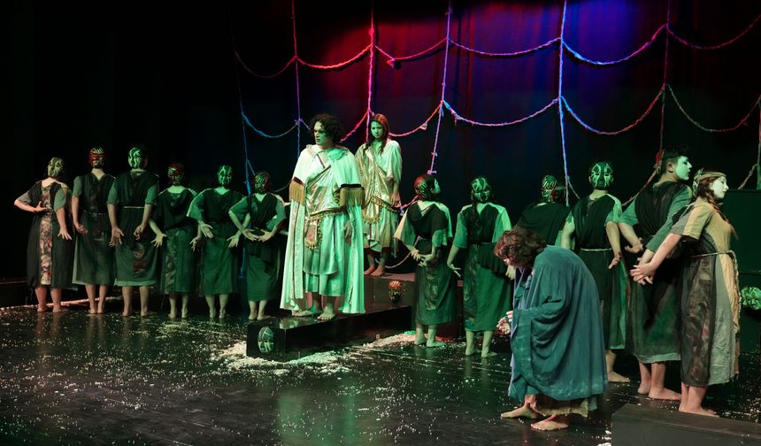 Alanya’da Liselerarası Tiyatro Festivali coşkuyla başladı