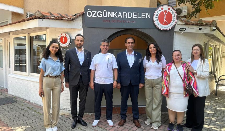Otizmli bireyler için rehabilitasyon merkezi projesine ziyaret
