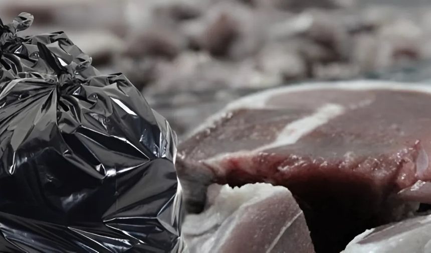 Antalya’da et skandalı: Çöp poşetlerine gizlendi, 300 kilogram…