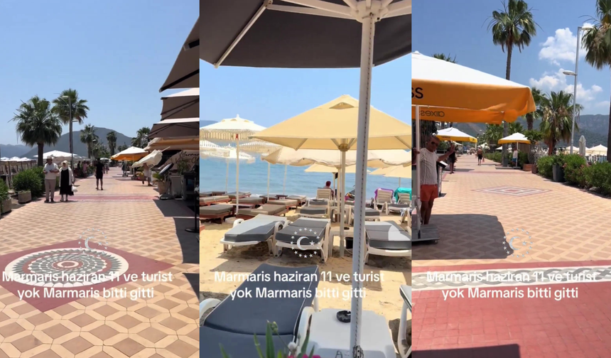 Haziran ayında turist yok! Bu görüntüler Alanya’yı korkutuyor