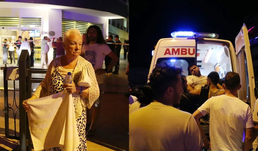 Alanya'da 622 turist tahliye edildi, büyük panik…