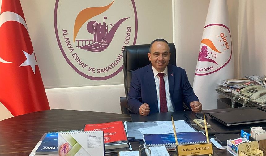 Esnafın prim müjdesi bekleniyor: Ali İhsan Özdemir'den çağrı