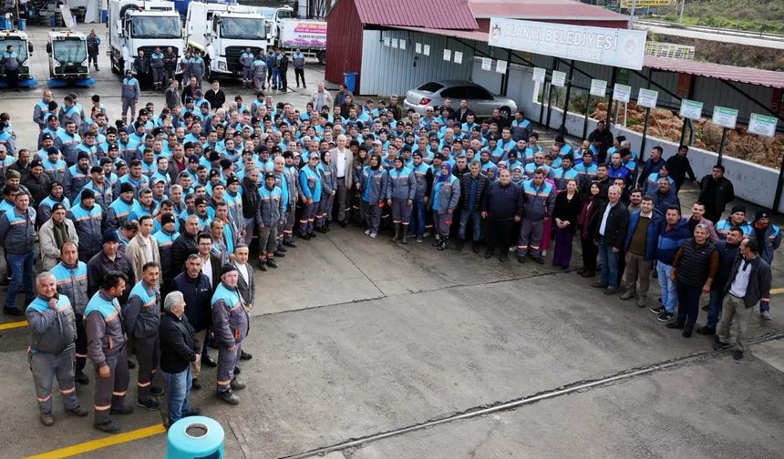 Alanya’da belediye personeli grev yapmayacak