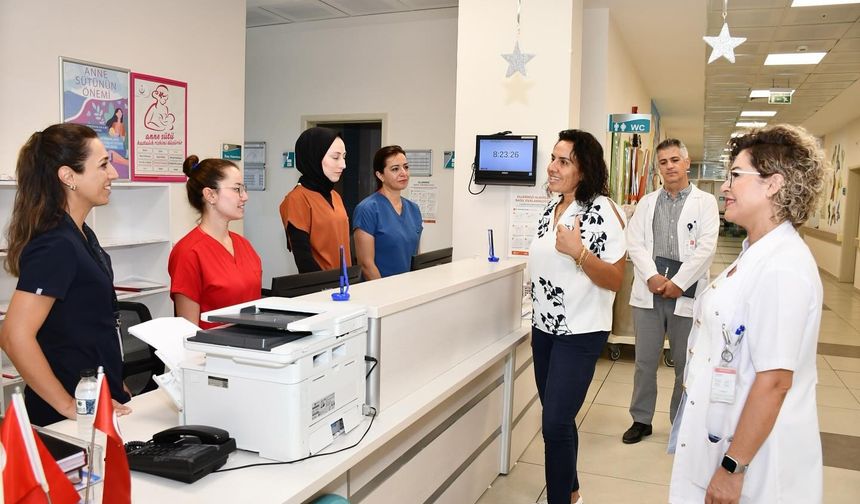 Alanya’da yeni başhekimden ilk saha incelemesi