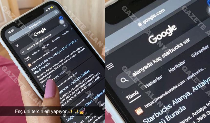 Şaka değil, gerçek: Üniversite tercihi için Starbucks sayısına baktı