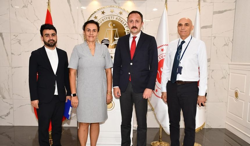 Alanya’da başhekimden başsavcıya ziyaret