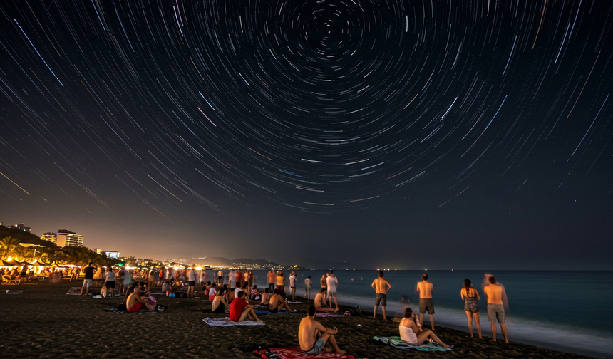 Alanya’da bu gece 'Yağmur' var! Hava kararınca sahiller dolacak