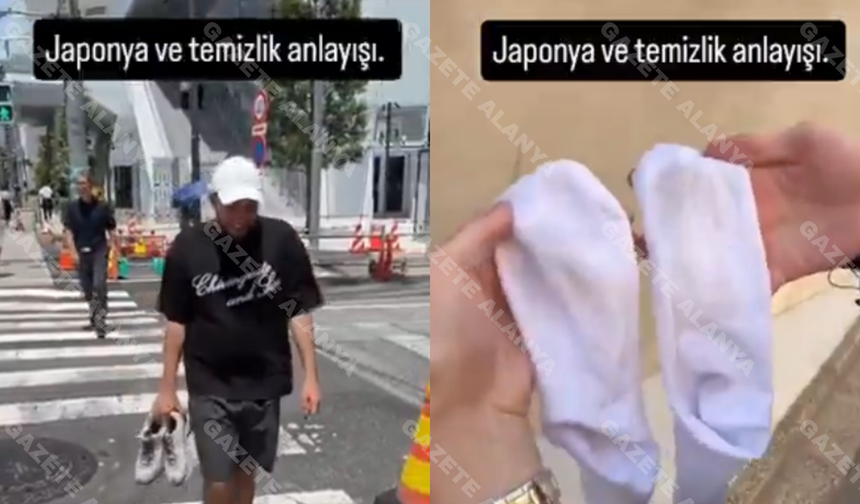 Alanya, Japonya'ya kafa tuttu: "O çoraplar bizde de kirlenmez"