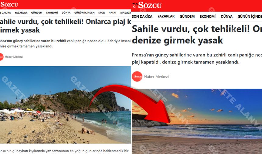 Alanya’yı gösterip 'Deniz yasaklandı, çok tehlikeli' demişlerdi: Bakın ne oldu?