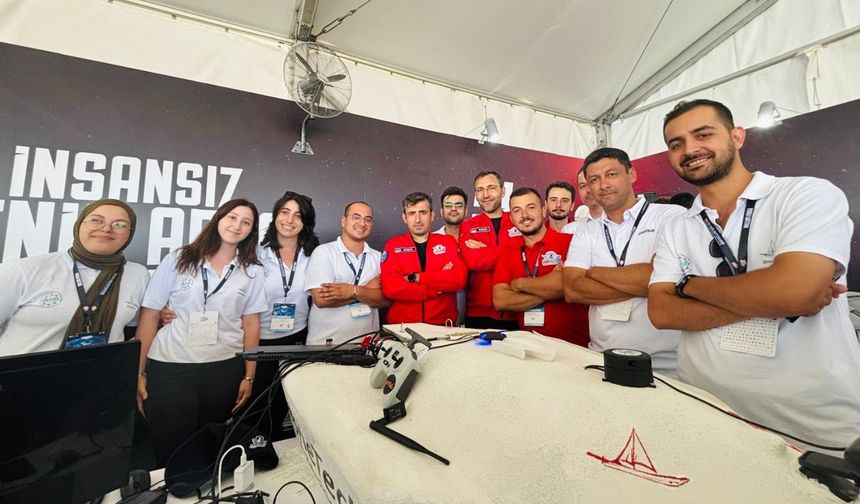 ALKÜ’ye TEKNOFEST’te “En iyi tasarım” ödülü