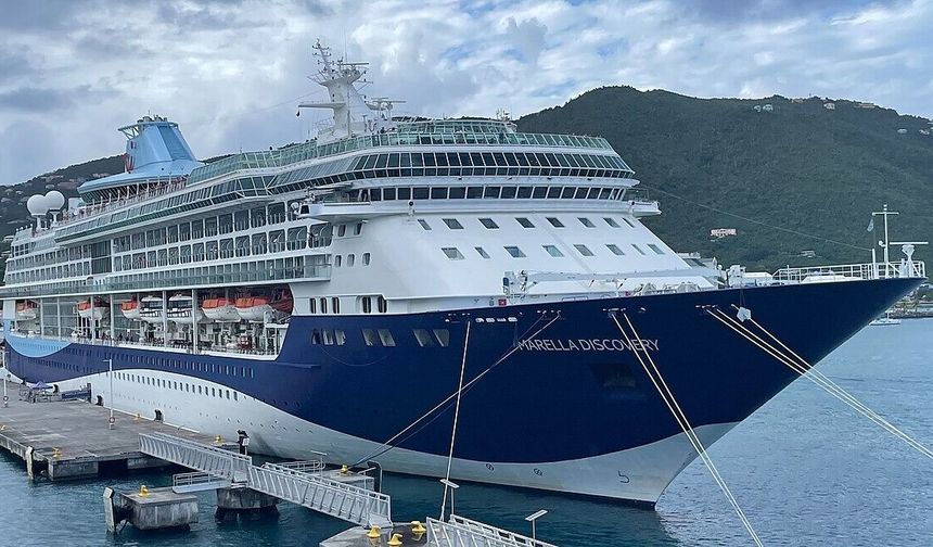 İngiliz turist akını: Marella Discovery Alanya’da